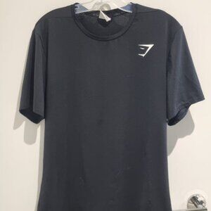 Gymshark Arrival Black T Shirt Size L